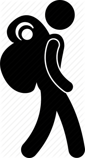 Backpacker, Explore, Explorer, Exploring, Self, Traveler, Walking Icon 277x512 Backpacker, Explore, Explorer, Exploring, Self, Traveler, Walking Icon