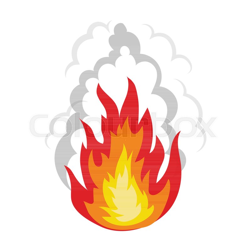 800x800 Explosion Icon In Cartoon Design Stock Vector Colourbox
