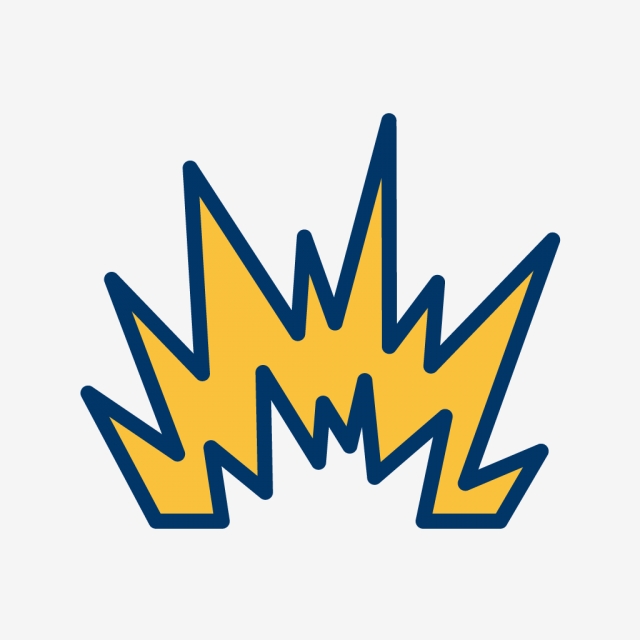 640x640 Vector Blast Icon, Blast, Bomb, Explosion Png And Vector