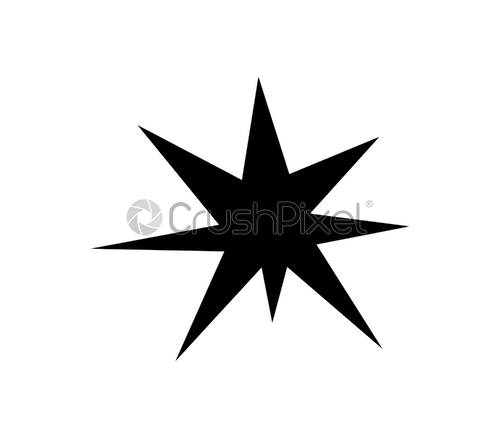 500x438 Explosion Icon, Stock Vector Crushpixel