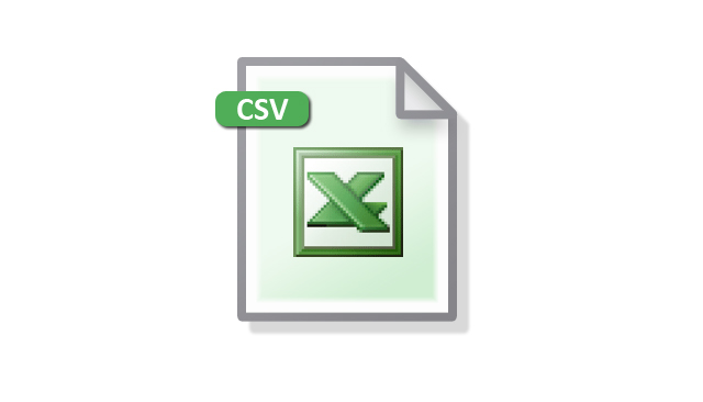640x366 Export Csv Icon Images