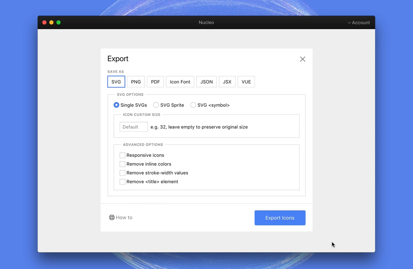 Exporting Icons 1440x940 Exporting Icons