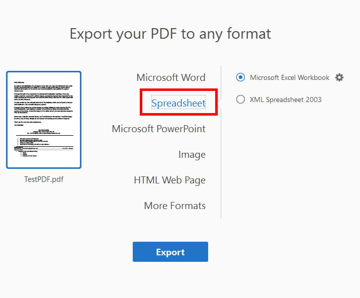 716x593 How To Convert A Pdf To Excel Digital Trends