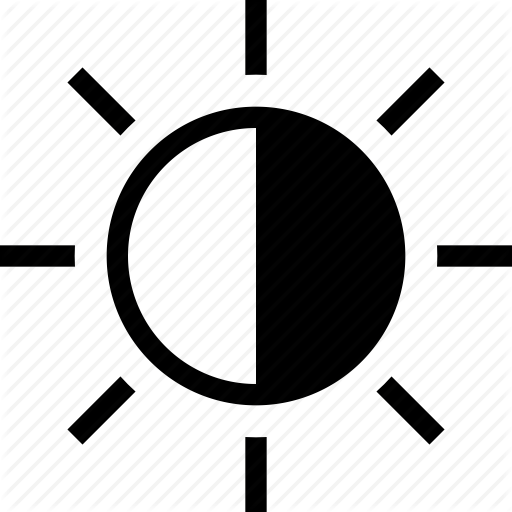 512x512 Brightness, Contrast, Exposure, Light, Photography, Sun, Weather Icon