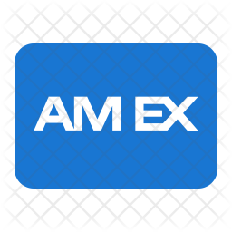 256x256 American Express Icon Of Flat Style