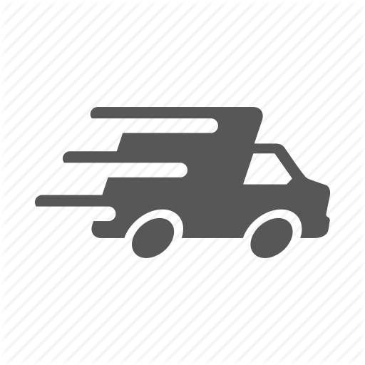 512x512 Delivery, Express, Quick, Shipping, Transportation, Truck Icon
