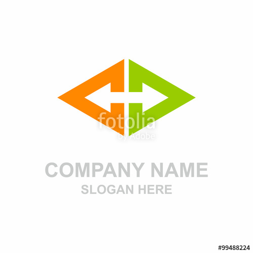 500x500 Initial H Arrow Express Icon Logo Stock Image And Royalty Free