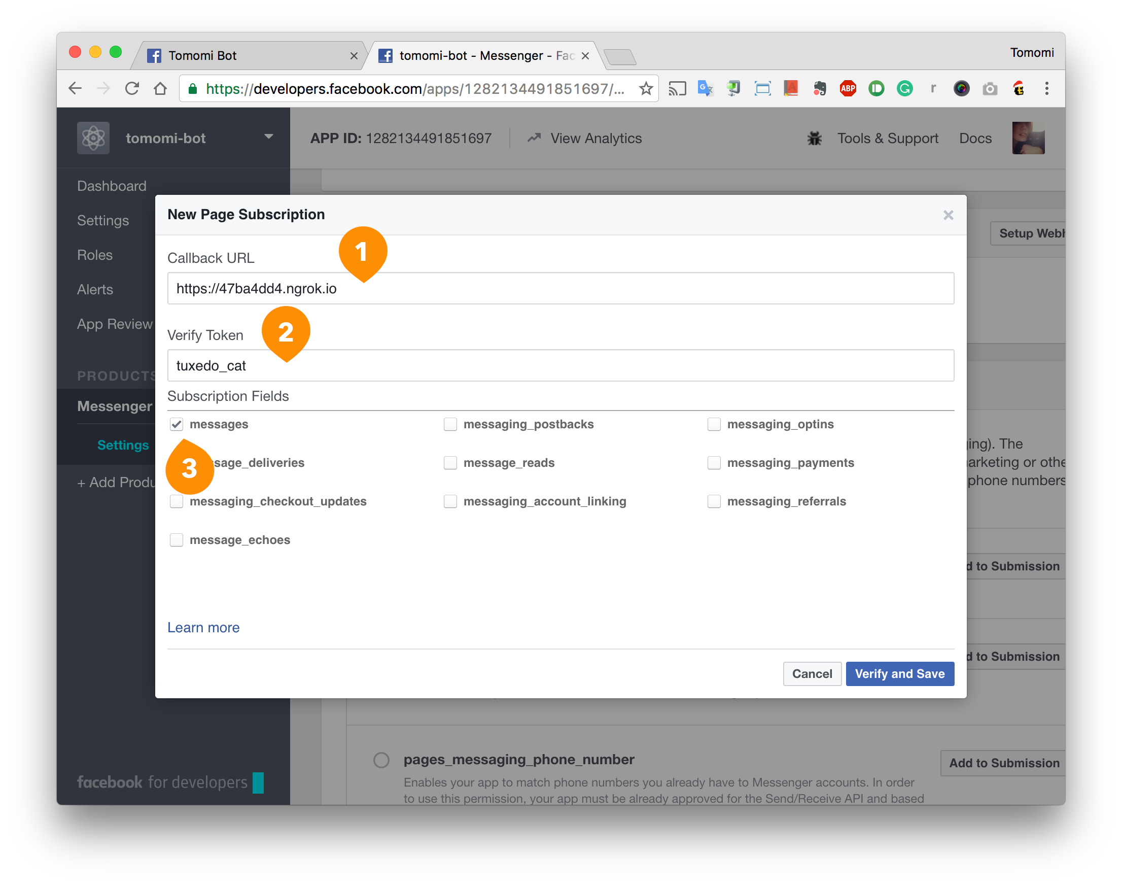 2212x1746 Creating A Simple Facebook Messenger Bot With Api In Node Js