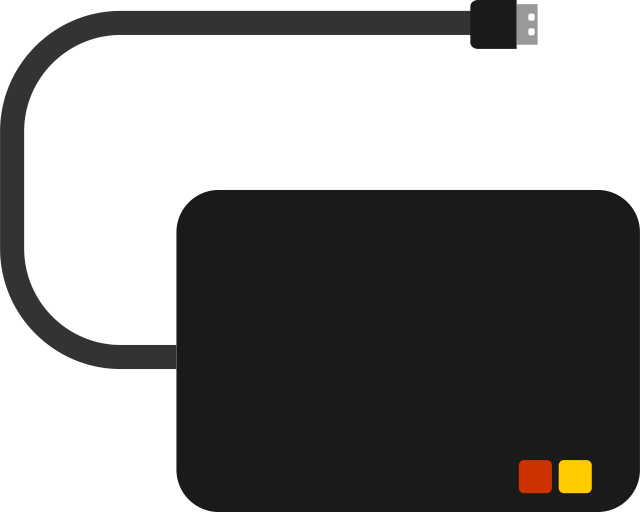 640x512 Eksternal, Hdd Icon