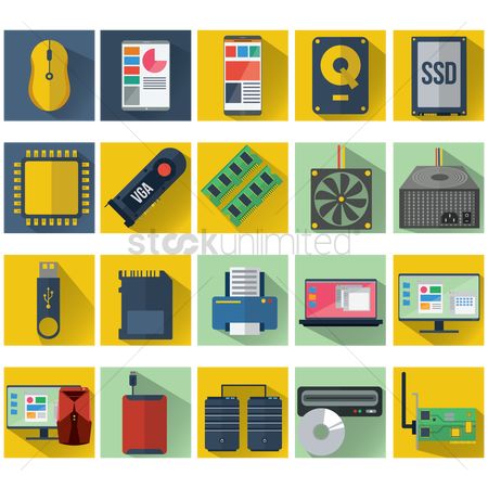 450x450 Free External Hard Disk Drive Stock Vectors Stockunlimited