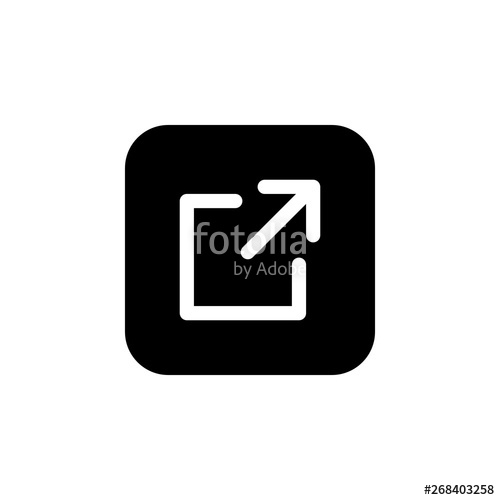 500x500 Link Icon Link Vector Icon External Link Symbol Vector Icon
