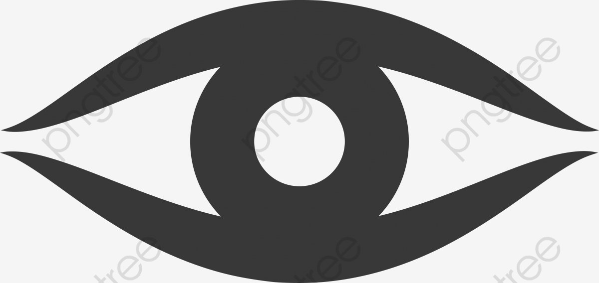 1200x568 Black Eye Icon, Simple Eye, Eye Simple Stroke, Left Eye Png