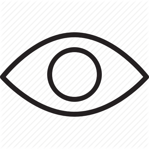 480x480 Eye, Line, Show, Visible Icon