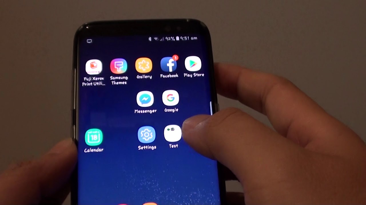 1280x720 Samsung Galaxy How To Show Hide App's Icon Frame Border