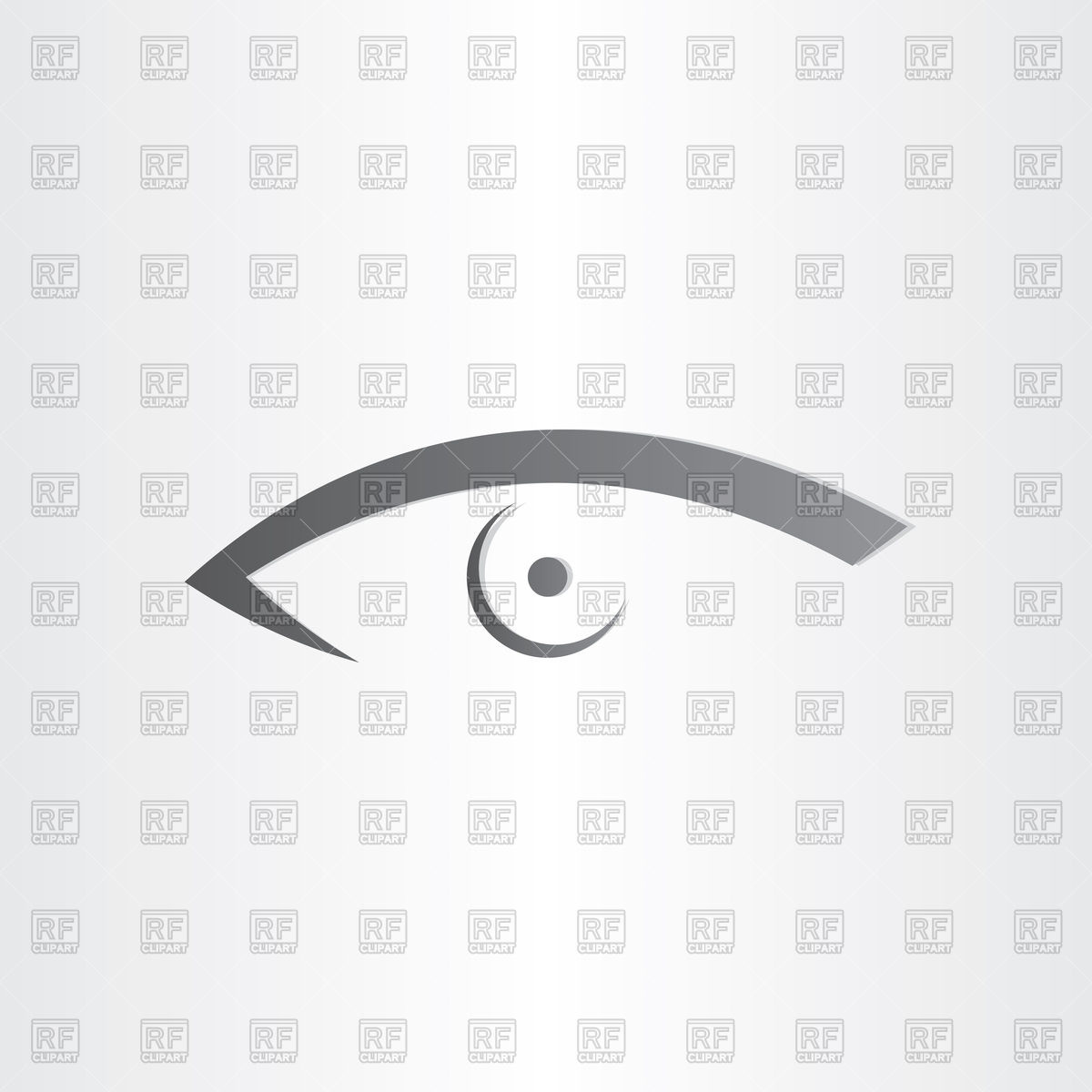 1200x1200 Human Eye Icon Vector Image Of Signs, Symbols, Maps Blaskorizov