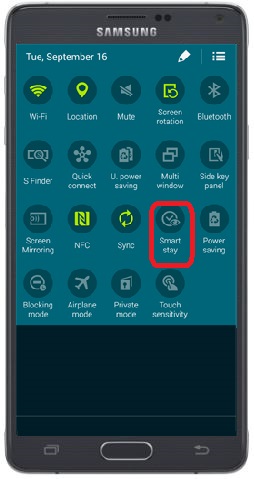 254x479 How Do I Enable Smart Stay To Keep The Screen On While I Am