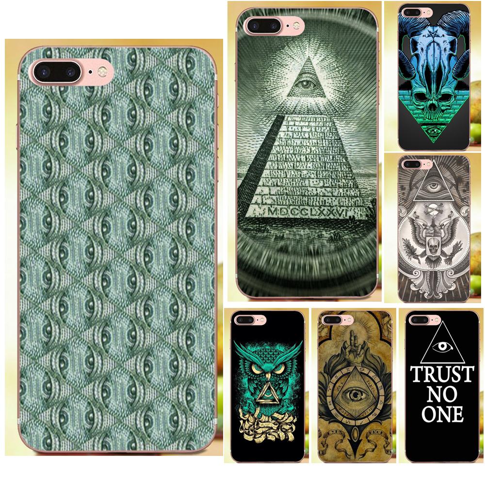 1000x1000 Pyramid Eye Symbol Illuminati Soft Tpu New Style Unique