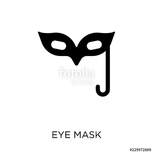 500x500 Eye Mask Icon Eye Mask Symbol Design From Birthday And Party