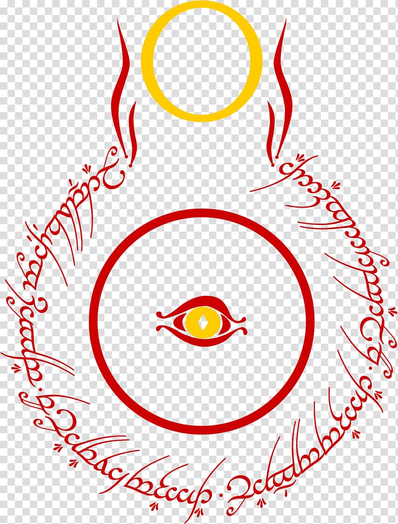 800x1052 Red And Yellow Eye Decor, The Lord Of The Rings Sauron Black