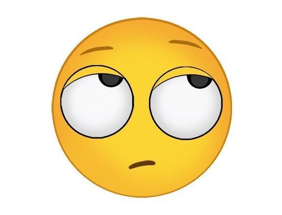 576x440 Eye Roll Emoji