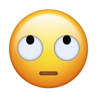 324x324 Rolling Eyes Emoji Png Vectorskey