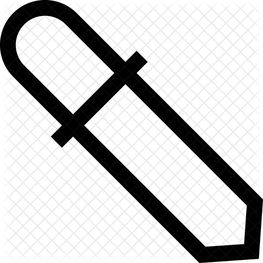512x512 Eyedropper Icon Of Line Style