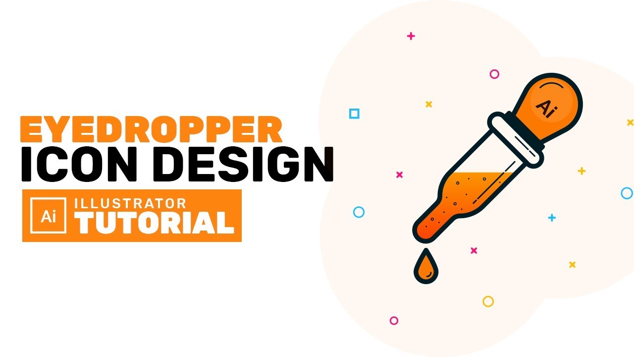 1280x720 Eyedropper Tool Icon Design In Adobe Illustrator