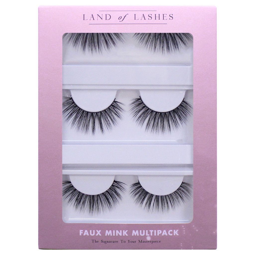 1024x1024 Land Of Lashes Faux Mink Lashes Multipack