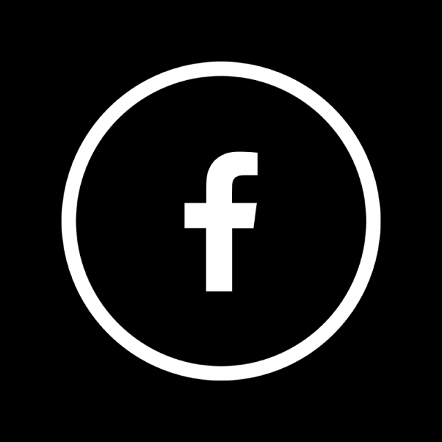 640x640 Facebook White Icon, Icon, Black And White, F Png And Vector