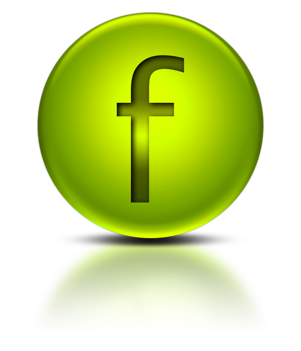 600x700 Green Letter F Icon Png