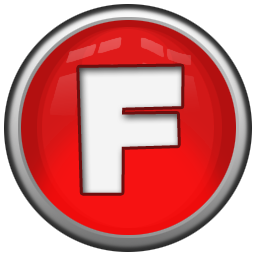 256x256 Letter F Icon Red Orb Alphabet Iconset Icon Archive