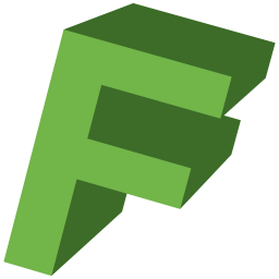 256x256 Letter F Icon