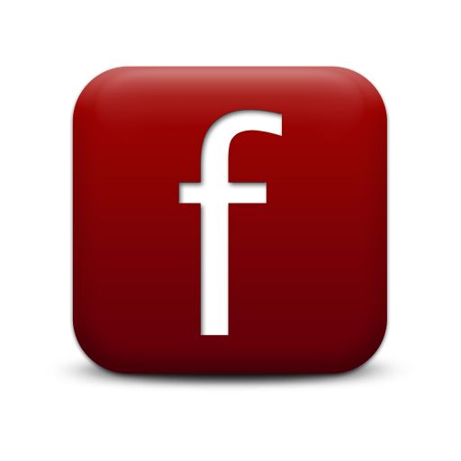 512x512 Red Letter F Icon Png