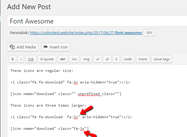 598x438 How To Add Font Awesome Icons To Wordpress