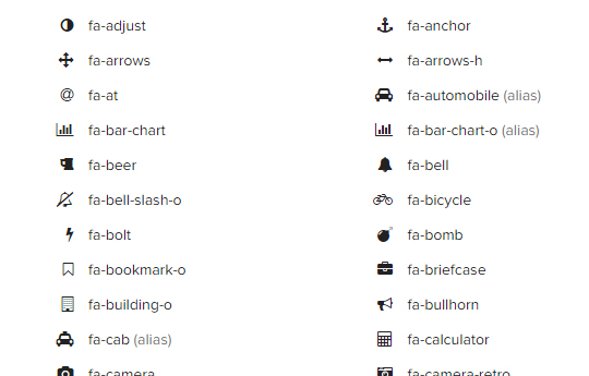 Fa Fa Icon List At Vectorified Collection Of Fa Fa Icon List Free 