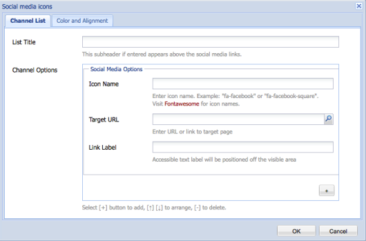530x349 Social Media Icons