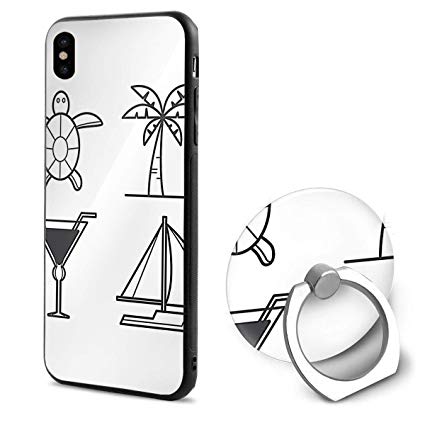 425x425 Rong Fa Tropical Island Icon Apple Cell Phone Case