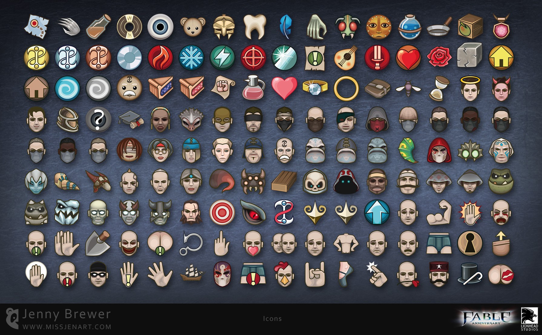 1790x1108 Fable Anniversary Icons Jenny Brewer