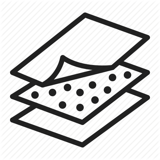 512x512 Fabric, Layered, Material, Membrane Icon