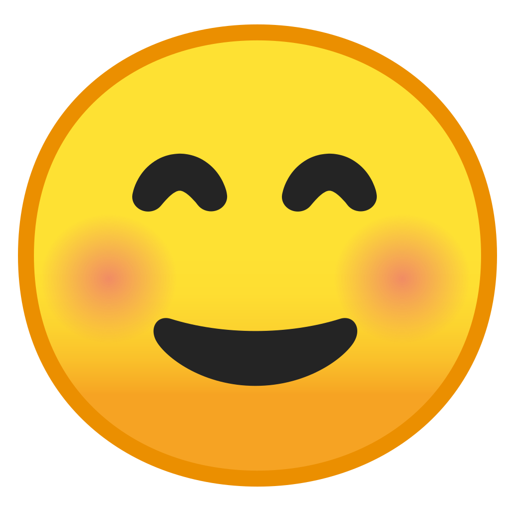 1024x1024 Smiling Face Icon Noto Emoji Smileys Iconset Google