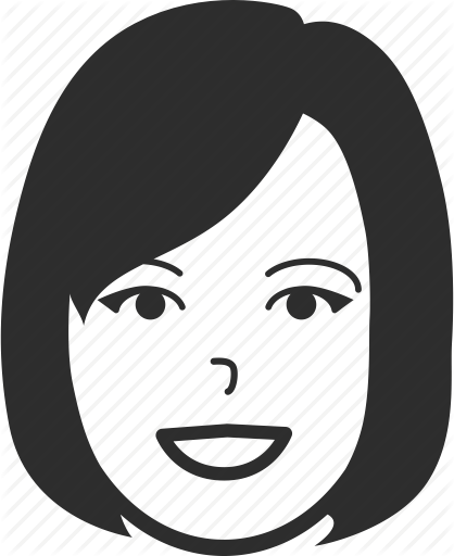 418x512 Avatar, Character, Face, Head, Person, Profile, User, Woman Icon