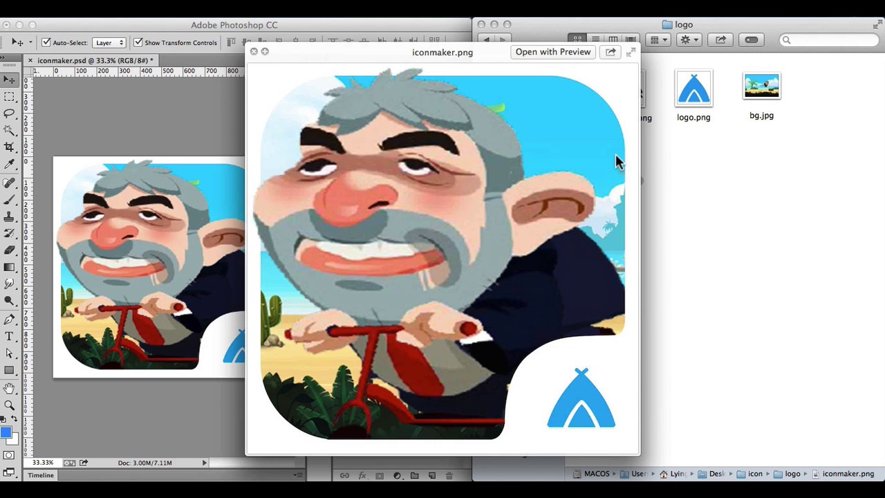 1280x720 App Icon Maker