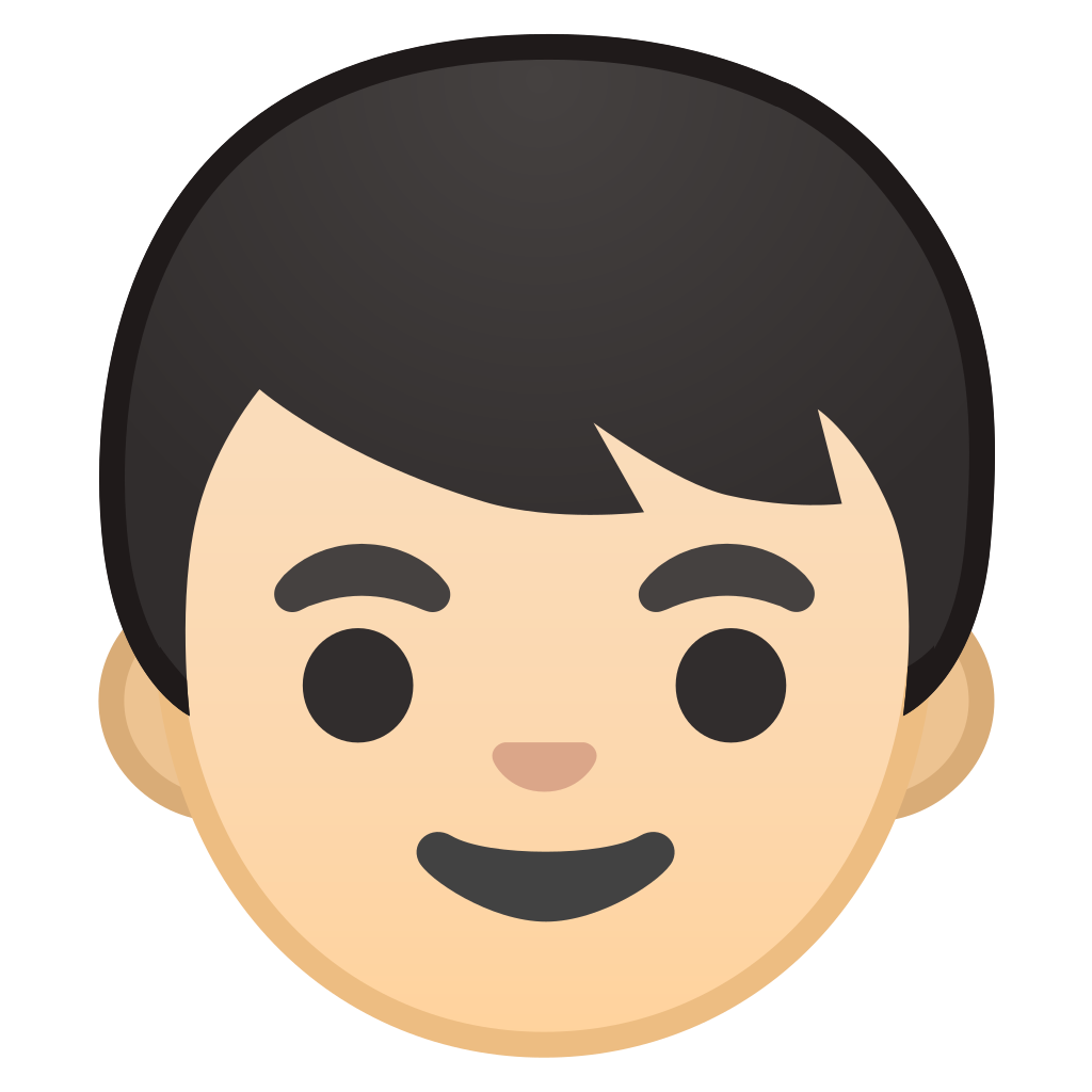 1024x1024 Boy Light Skin Tone Icon Noto Emoji People Faces Iconset Google