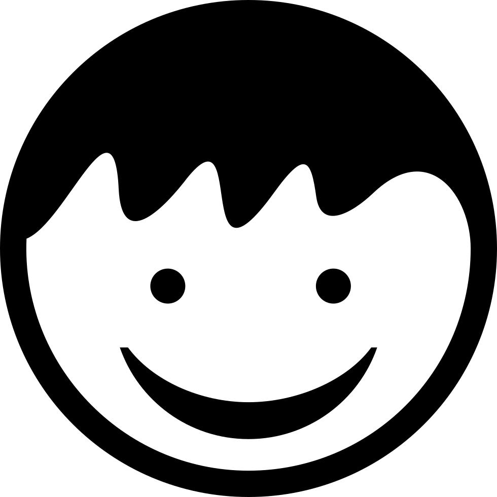 980x980 Child Head With Smiling Face Png Icon Free Download