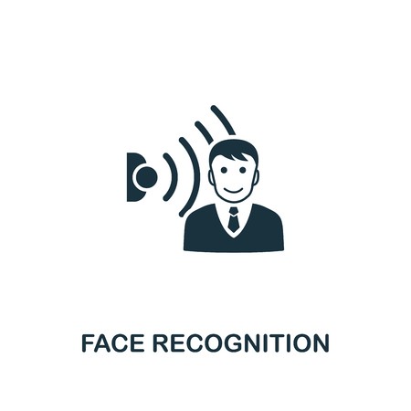 450x450 Face Recognition Icon Creative Element Design From Smart Home