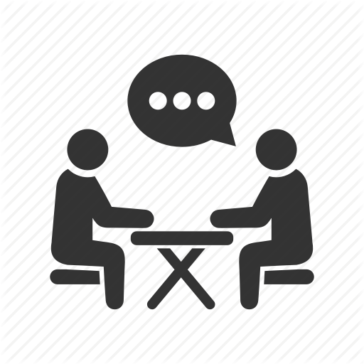 512x512 Communication, Conversation, Dialog, Face To Face, Interview