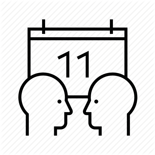 512x512 Date, Face, Meeting, To Icon