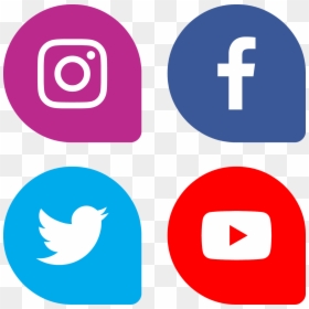 280x280 Facebook Whatsapp Instagram Youtube Logo, Hd Png Download