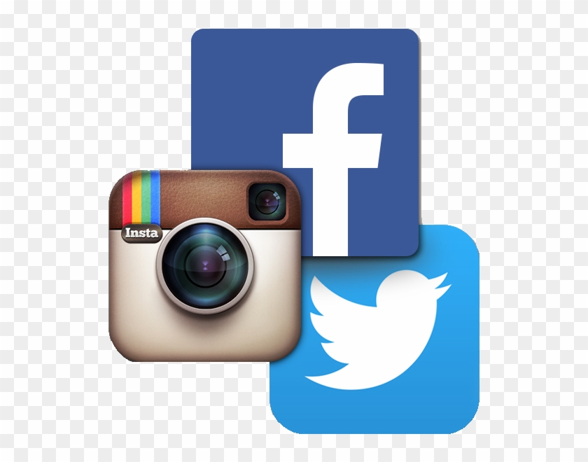Instagram Facebook And Twitter Icons Png Download 840x660 Instagram Facebook And Twitter Icons Png Download