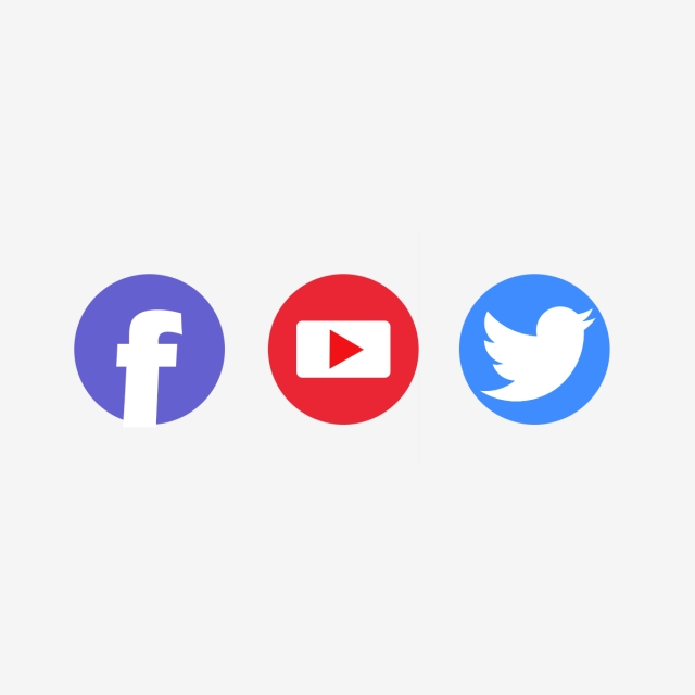 Youtube Facebook Twitter Icons, Social, Media, Icon Png 640x640 Youtube Facebook Twitter Icons, Social, Media, Icon Png